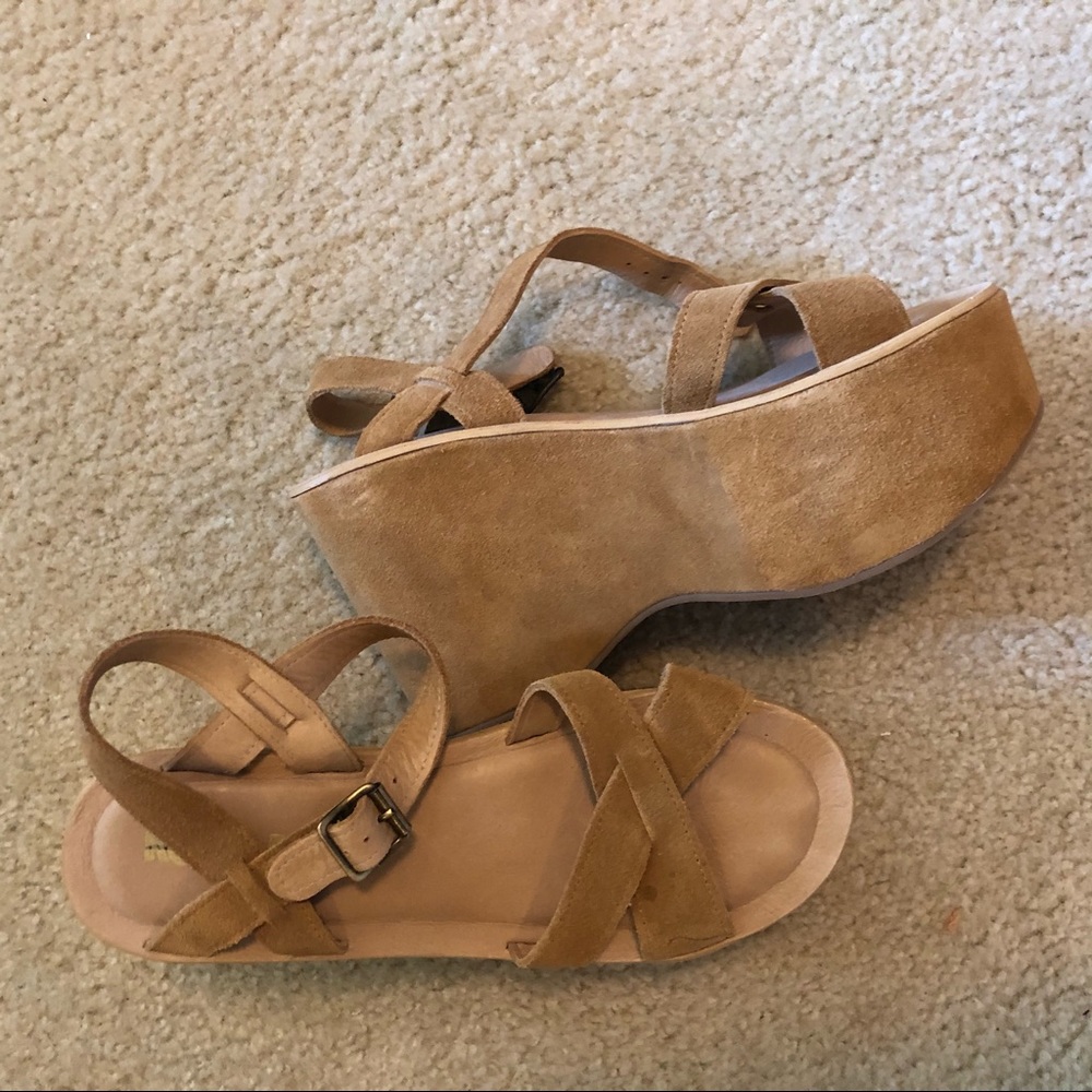 Platform sandals.  Get your groove on!!